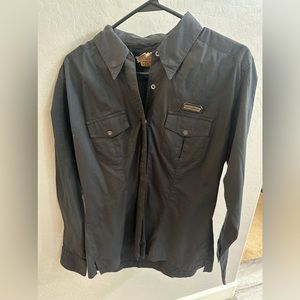 Women’s Harley Davidson Button Up Long Sleeve Size L